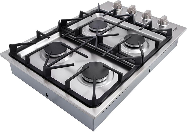 Thor 30 in. Drop-in Natural Gas Cooktop in Stainless Steel 