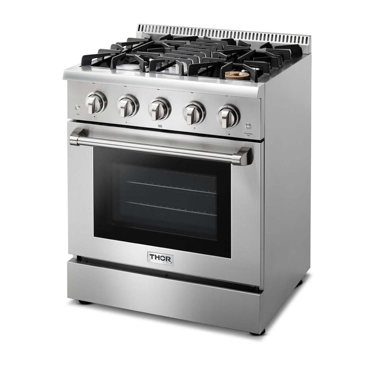 Thor Kitchen 30 in. 4.2 cu. ft. Professional Gas Range in Stainless Steel 