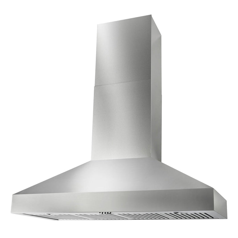 Thor Kitchen 48” Professional Wall Mount Pyramid Range Hood with 800 CFM Motor in Stainless Steel (TRH48P)