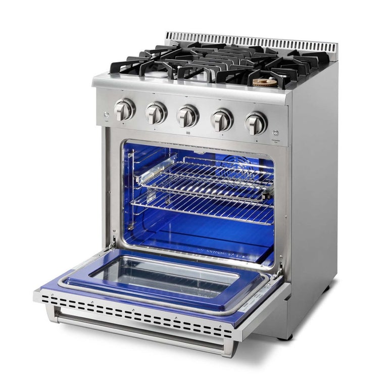 Thor Kitchen Appliance 30 in. Professional Gas Range & Dishwasher Package - HDW-HRG3080U-SS - MyBBQDirect