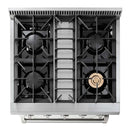 Thor Kitchen Appliance 30 in. Professional Gas Range & Dishwasher Package - HDW-HRG3080U-SS