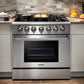 Thor Kitchen Appliance 36 in. Gas Range & Dishwasher Professional Package - HDW-HRG3618U-SS - MyBBQDirect