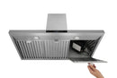 Thor Kitchen Appliance 36 in. Natural Gas Range, Range Hood & Refrigerator Professional Package - HRH-HRG3618U-3607