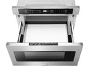 Thor Kitchen Appliance Package - 30 in. Gas Burner/Electric Oven Range, Range Hood, Microwave Drawer