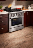 Thor Kitchen Appliance Package - 30 in. Gas Range, Refrigerator & Range Hood - HRH-HRG3080U-3607