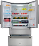 Thor Kitchen Appliance Package - 30 in. Gas Range, Refrigerator & Range Hood - HRH-HRG3080U-3607