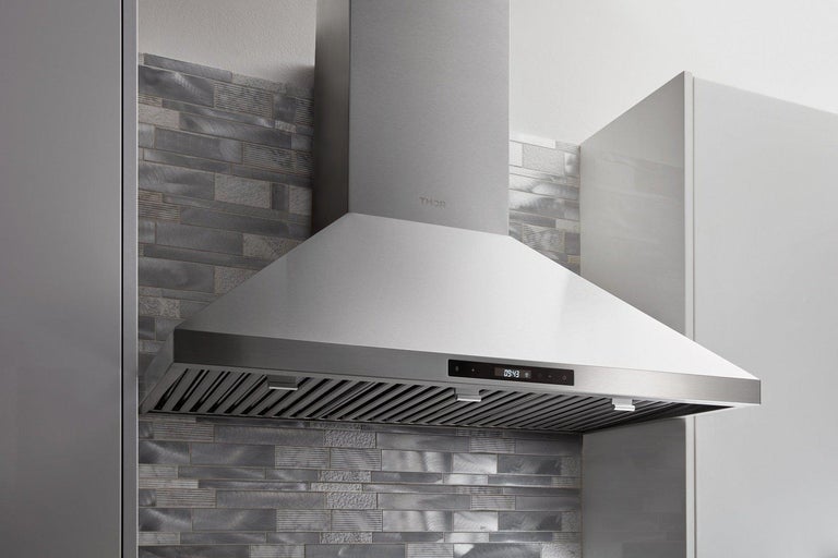 Thor Kitchen Appliance Package - 30 in. Natural Gas Range, Range Hood, Refrigerator, Microwave Drawer - TMD-LRG3001U-2401 - MyBBQDirect