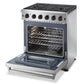 Thor Kitchen Appliance Package - 30 in. Natural Gas Range, Range Hood, Refrigerator, Microwave Drawer - TMD-LRG3001U-2401 - MyBBQDirect