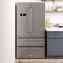 Thor Kitchen Appliance Package - 36 in. Electric Range, Refrigerator, Dishwasher