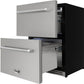 Thor Kitchen Appliance Package 36 in. Gas Range, 36 in. Range Hood, Double Drawer Refrigerator - TRF-LRG3601U-2401U - MyBBQDirect