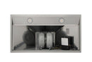 Thor Kitchen Appliance Package - 36 in. Gas Range, Range Hood, Refrigerator, Microwave Drawer - TMD-LRG3601U-2401