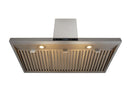 Thor Kitchen Appliance Package - 36 in. Gas Range, Range Hood, Refrigerator, Microwave Drawer - TMD-LRG3601U-2401
