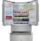Thor Kitchen Appliance Package - 36 in. Gas Range, Range Hood, Refrigerator, Wine Cooler - HRH-LRG3601U-WC24 - MyBBQDirect