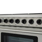 Thor Kitchen Appliance Package - 36 in. Gas Range, Range Hood, Refrigerator, Wine Cooler - HRH-LRG3601U-WC24 - MyBBQDirect