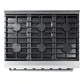 Thor Kitchen Appliance Package - 36 in. Gas Range, Range Hood, Refrigerator, Wine Cooler - HRH-LRG3601U-WC24 - MyBBQDirect