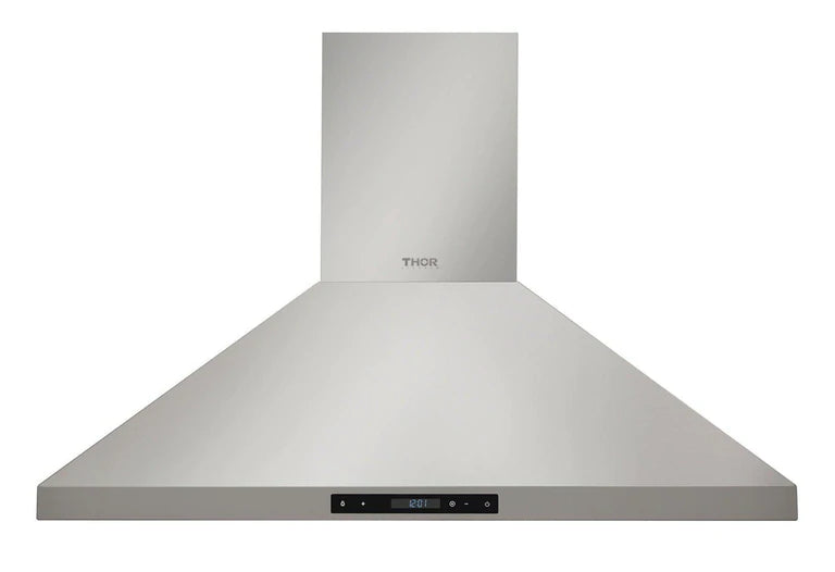 Thor Kitchen Appliance Package - 36 in. Gas Range, Range Hood, Refrigerator, Wine Cooler - HRH-LRG3601U-WC24 - MyBBQDirect