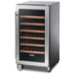 Thor Kitchen Appliance Package - 48 in. Gas Burner/Electric Oven Range, Refrigerator, Wine Cooler - HWC-HRD4803U-5U - MyBBQDirect