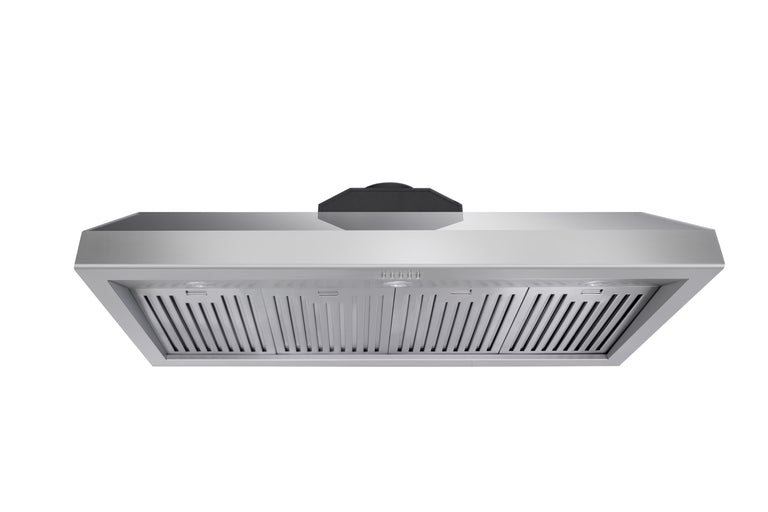 Thor Kitchen Appliance Package - 48 in. Gas Range, Microwave Drawer, Refrigerator, Range Hood - TMD-LRG4807U-2401 - MyBBQDirect
