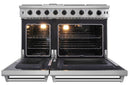 Thor Kitchen Appliance Package - 48 in. Gas Range, Range Hood, Double Drawer Refrigerator, Dishwasher - TRF-LRG4807U-601F