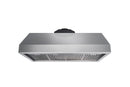 Thor Kitchen Appliance Package - 48 in. Gas Range, Range Hood, Refrigerator, Dishwasher, Wall Oven - HEW-LRG4807U-SS