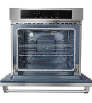 Thor Kitchen Appliance Package - 48 in. Gas Range, Range Hood, Refrigerator, Dishwasher, Wall Oven - HEW-LRG4807U-SS