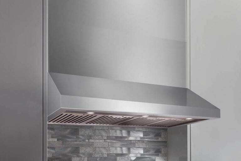 Thor Kitchen Appliance Package - 48 in. Gas Range, Range Hood, Refrigerator - TRH-LRG4807U-4805 - MyBBQDirect