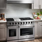 Thor Kitchen Appliance Package - 48 in. Gas Range, Range Hood, Refrigerator - TRH-LRG4807U-4805 - MyBBQDirect