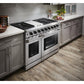 Thor Kitchen Appliance Package - 48 in. Gas Range, Range Hood, Refrigerator - TRH-LRG4807U-4805 - MyBBQDirect