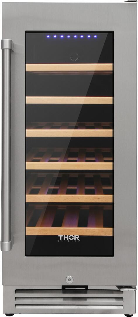 Thor Kitchen Appliance Package - 48 in. Gas Range, Wine Cooler, Refrigerator - TWC-LRG4807U-1501 - MyBBQDirect
