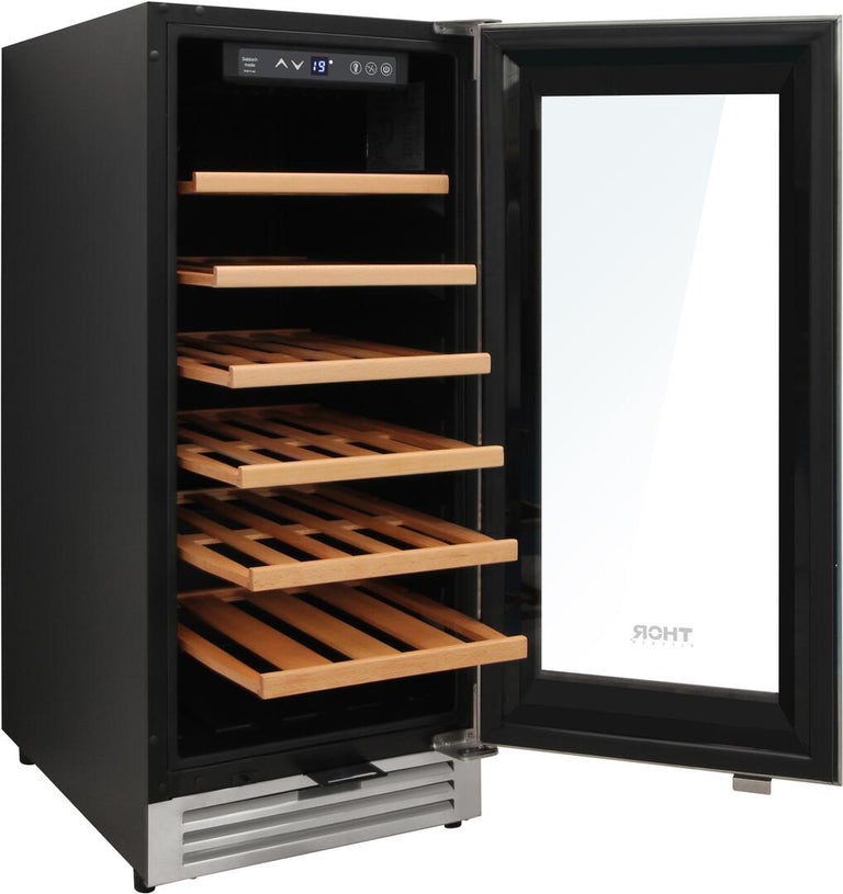 Thor Kitchen Appliance Package - 48 in. Gas Range, Wine Cooler, Refrigerator - TWC-LRG4807U-1501 - MyBBQDirect