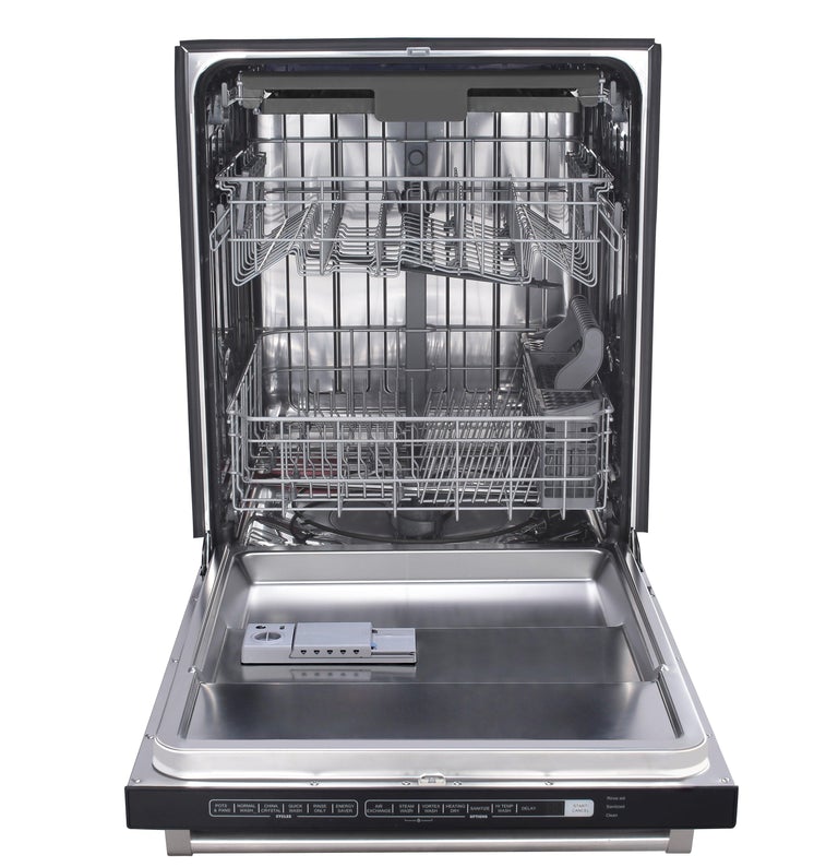 Thor Kitchen Appliance Package - Professional 48 in. Gas Range, Dishwasher - HDW-HRG4808U-2401SS - MyBBQDirect