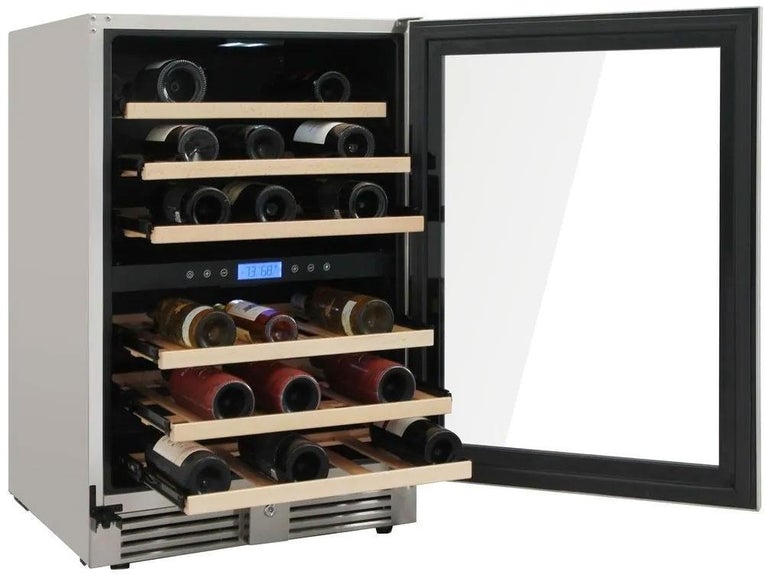 Thor Kitchen Appliance Package - Professional 48 in. Gas Range, Wine Cooler - TWC-HRG4808U-DO - MyBBQDirect