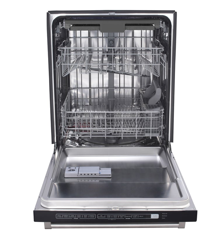 Thor Kitchen Package - 30 in. Gas Range, Range Hood, Microwave Drawer, Refrigerator, Dishwasher