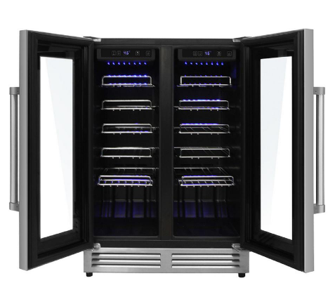 Thor Kitchen Package - 30 in. Gas Range, Range Hood, Refrigerator, Dishwasher, Wine Cooler