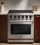 Thor Kitchen Package - 30 in. Gas Range, Range Hood, Refrigerator, Dishwasher, Wine Cooler