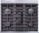 Thor Kitchen Package - 30 in. Gas Range, Range Hood, Refrigerator, Dishwasher, Wine Cooler