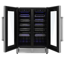 Thor Kitchen Package - 36 in. Gas Range, Range Hood, Microwave Drawer, Refrigerator, Dishwasher, Wine Cooler