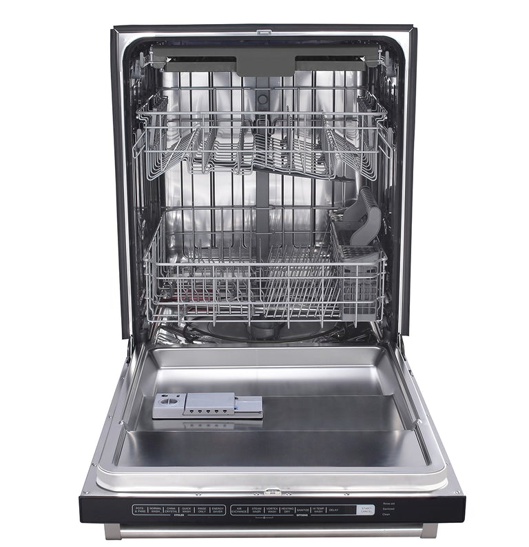 Thor Kitchen Package - 36 in. Natural Gas Range, Microwave Drawer, Refrigerator, Dishwasher 
