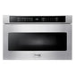 Thor Kitchen Package - 36 in. Natural Gas Range, Range Hood, Microwave Drawer, Refrigerator, Dishwasher, Wine Cooler
