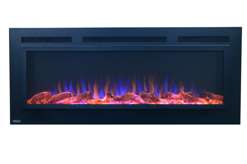 Touchstone Home Products Sideline Steel 50 inch Recessed Electric Fireplace - 80013 - PrimeFair