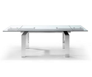 Whiteline Mod -  Cuatro Extendable Dining Table DT1234 - PrimeFair