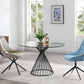 Whiteline Mods - Cielo Dining Table DT1637R - PrimeFair