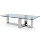 Whiteline Mods - Clear  Blake Coffee Table CT1439- Clear - PrimeFair