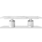 Whiteline Mods - Geneva Dining Table DT1640 - PrimeFair