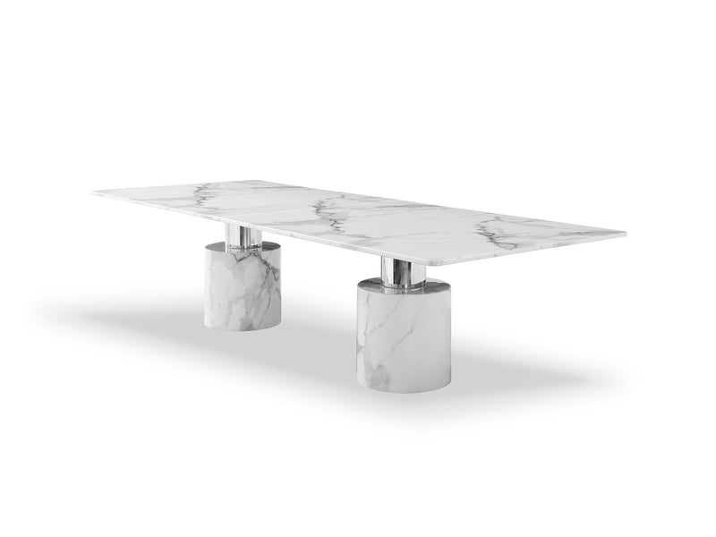 Whiteline Mods - Geneva Large Dining Table DT1640XL - PrimeFair