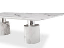 Whiteline Mods - Geneva Dining Table DT1640 - PrimeFair