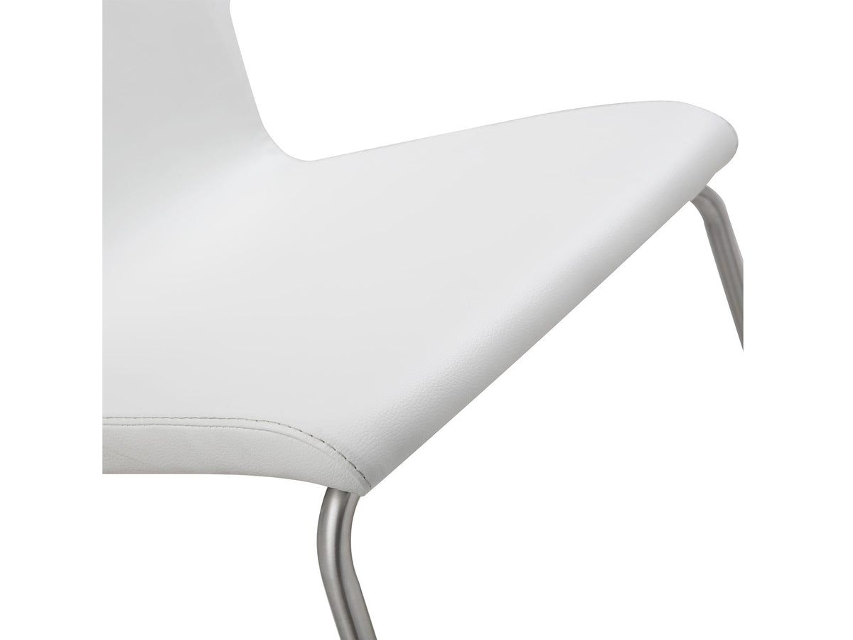 Whiteline Mods -  Hayden Counter Stool BS1625P-WHT - PrimeFair