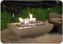 American Fyre Designs 50" Bordeaux Rectangle Gas Fire Bowl 435-CB-11-M4NC