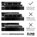 ZLINE High Grate Reversible Cast Iron Griddle (HG-GRZ-NS) - MyBBQDirect