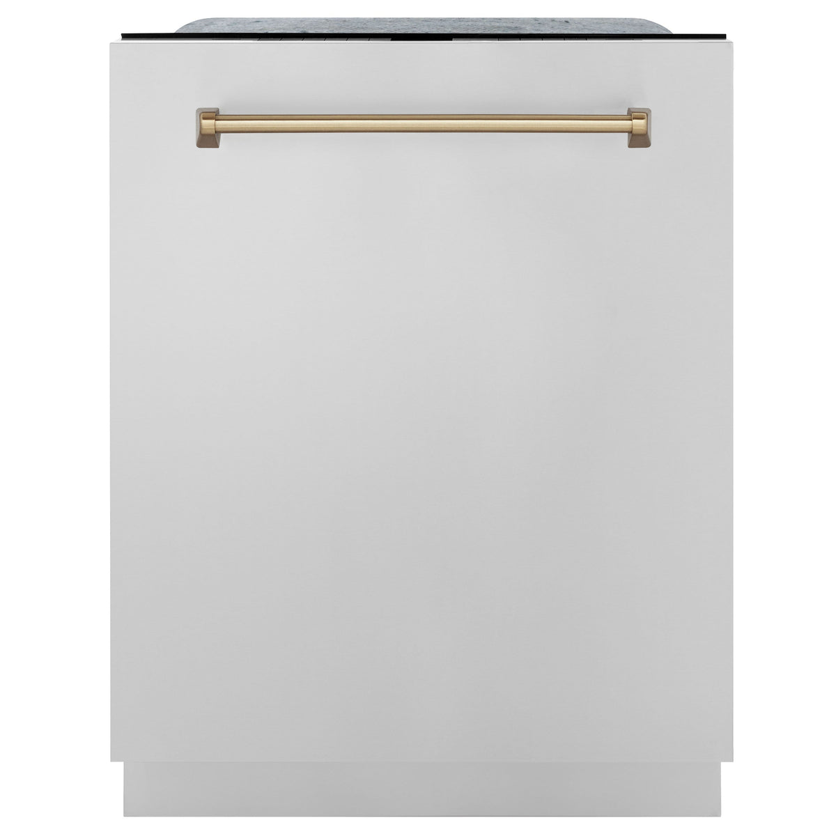 ZLINE Autograph Edition 24 in. 3rd Rack Top Touch Control Tall Tub Dishwasher in Stainless Steel with Accent Handle, 45dBa (DWMTZ-304-24) - MyBBQDirect